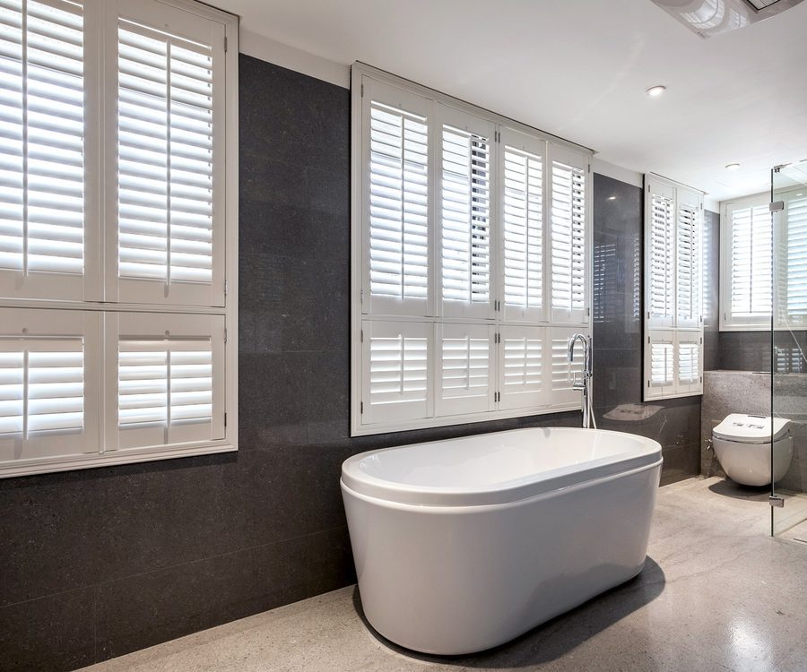Norman Woodlore EcoSmart shutters in a Tampa Bay Florida home